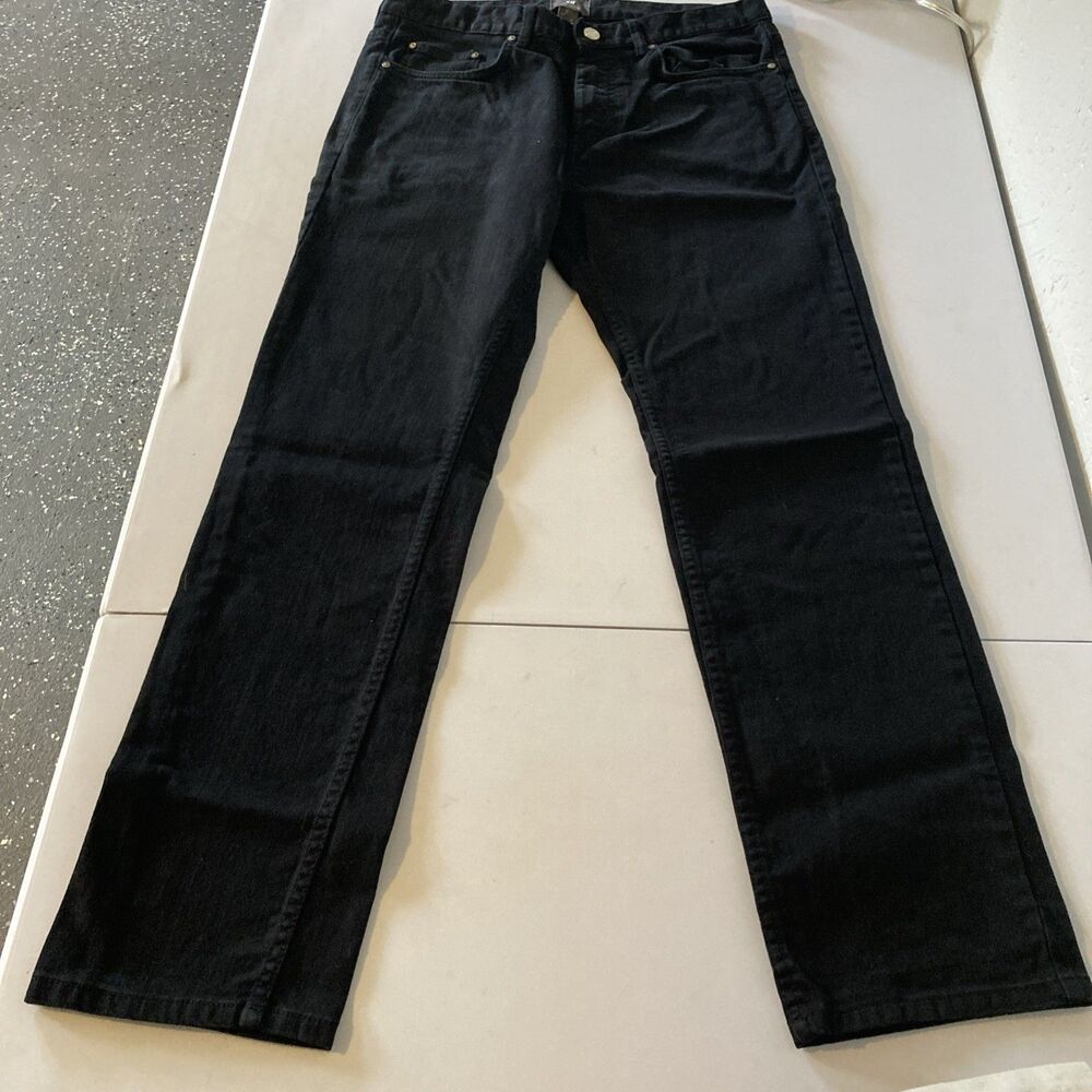 H&M Women’s Size 31/ 29 Black Jeans Very Good Condition Stretch Boot Cut   10/12